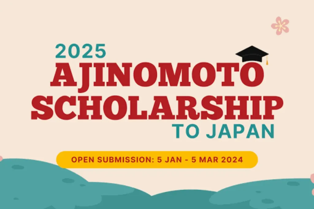Beasiswa Februari 2025 - Logo Ajinomoto Scholarship